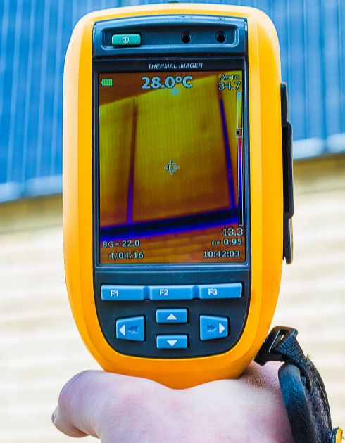 thermal imaging inspection by home inspectors near me